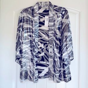 NWT - Chico’s Sheer Jacket